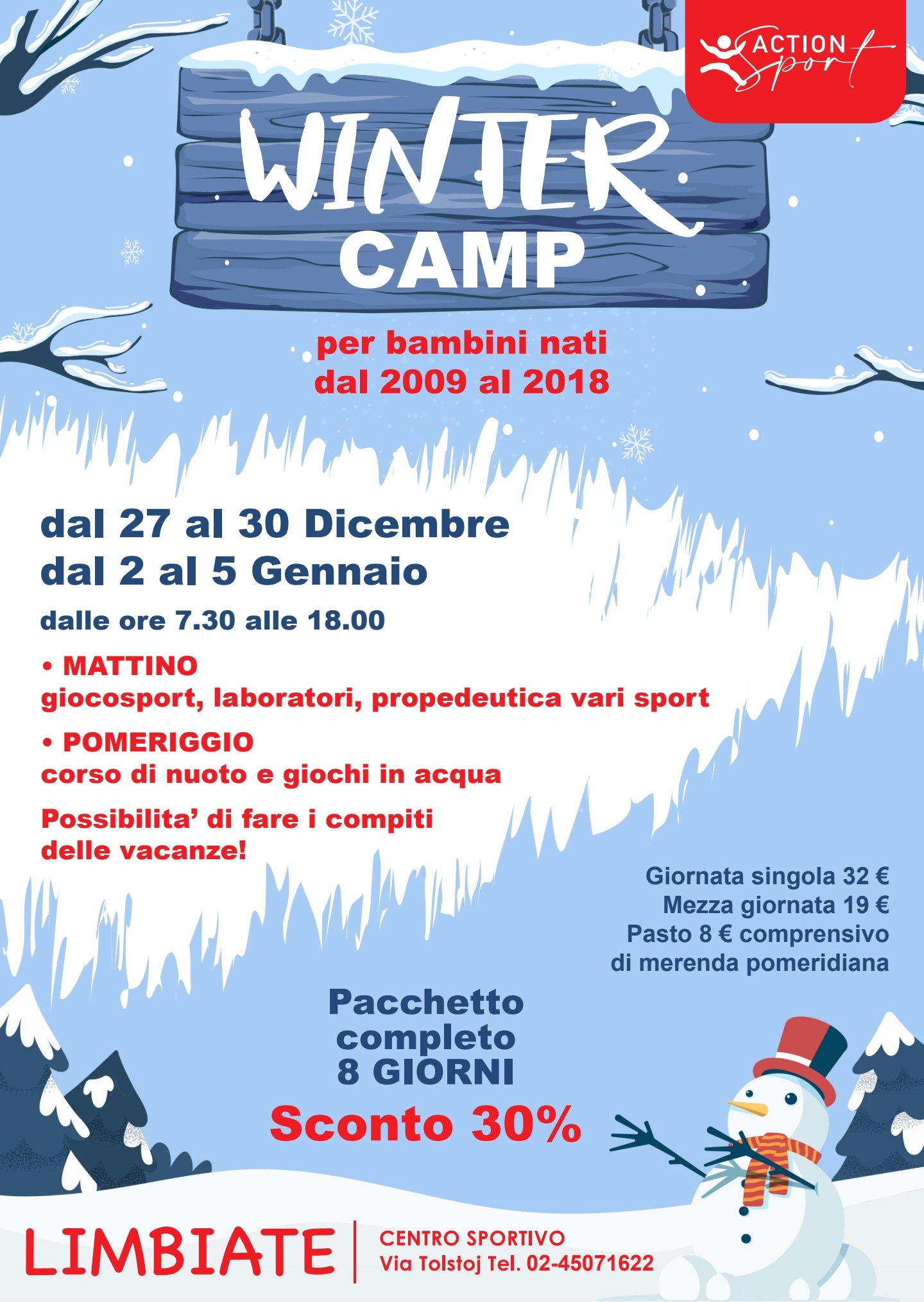 Winter Camp Limbiate